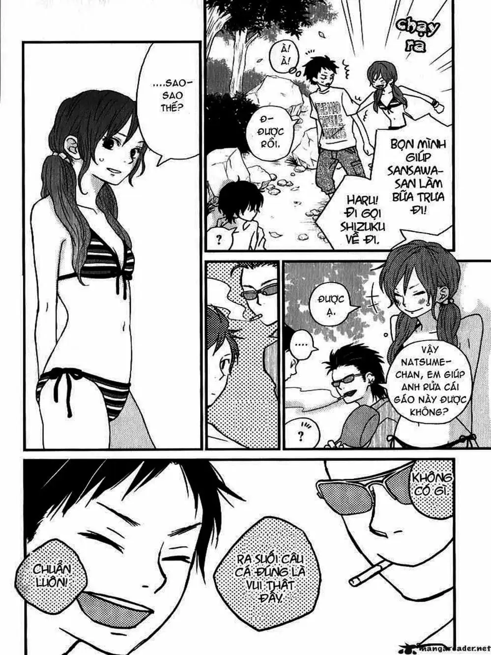 Truyện Tranh Quái Vật Bàn Bên - Tonari No Kaibutsu-Kun trang 4