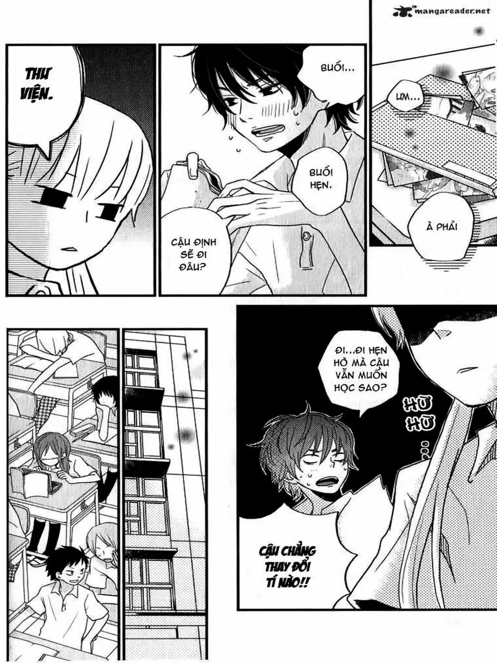 Truyện Tranh Quái Vật Bàn Bên - Tonari No Kaibutsu-Kun trang 4