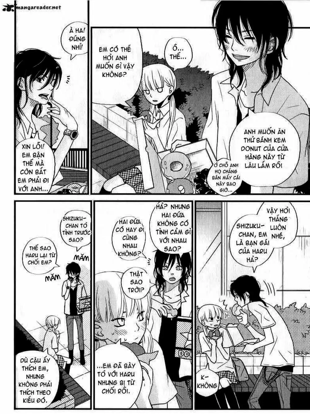 Truyện Tranh Quái Vật Bàn Bên - Tonari No Kaibutsu-Kun trang 4