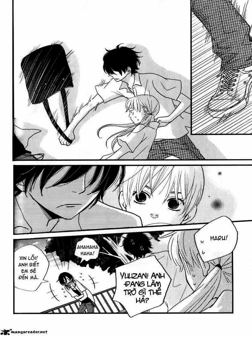 Truyện Tranh Quái Vật Bàn Bên - Tonari No Kaibutsu-Kun trang 4