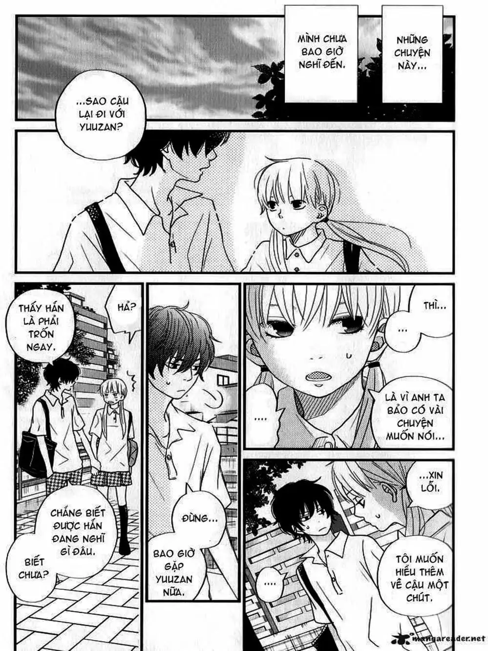 Truyện Tranh Quái Vật Bàn Bên - Tonari No Kaibutsu-Kun trang 4