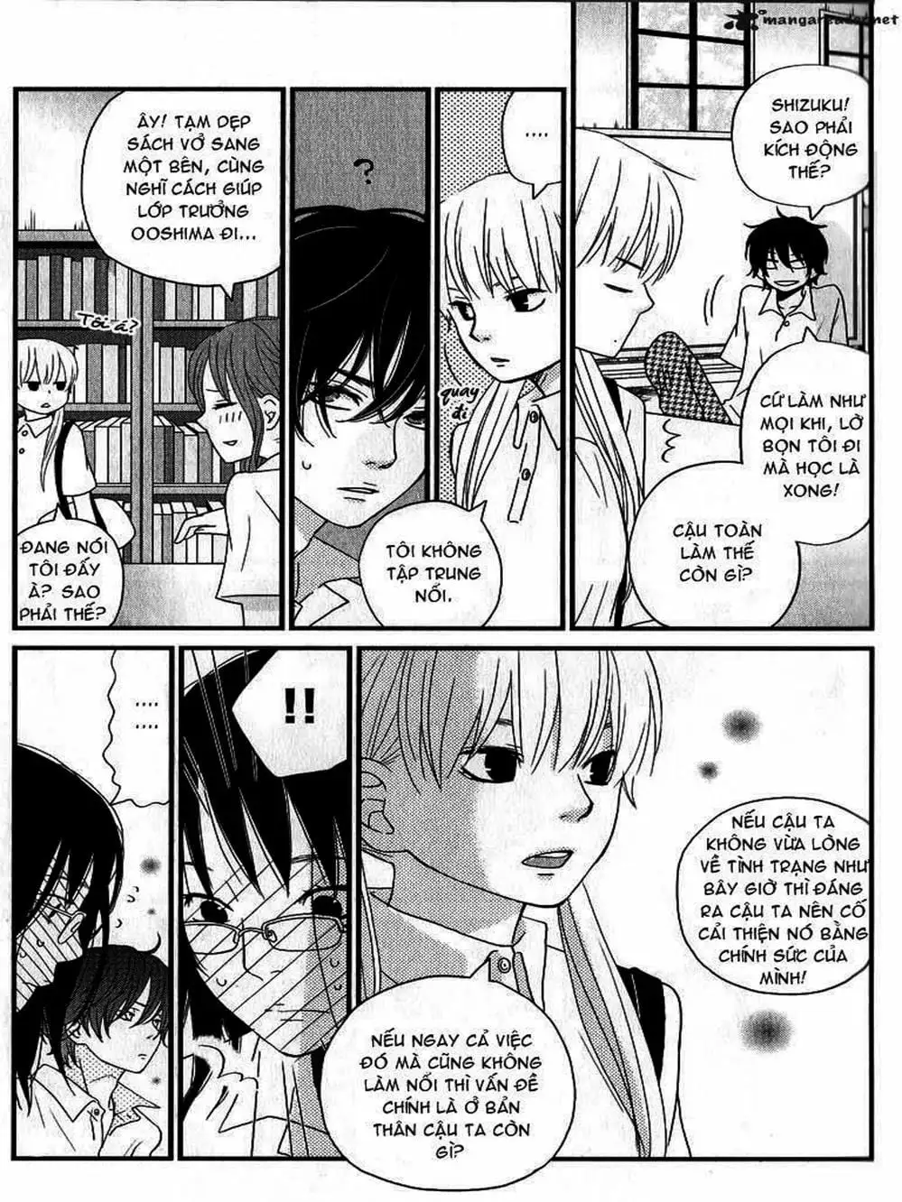 Truyện Tranh Quái Vật Bàn Bên - Tonari No Kaibutsu-Kun trang 4