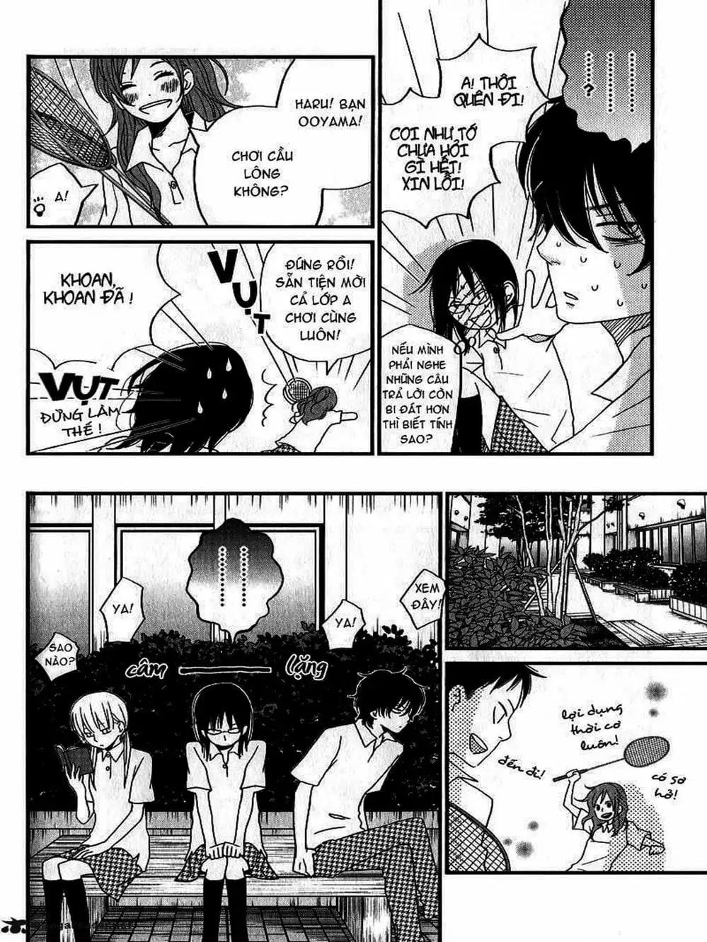 Truyện Tranh Quái Vật Bàn Bên - Tonari No Kaibutsu-Kun trang 4