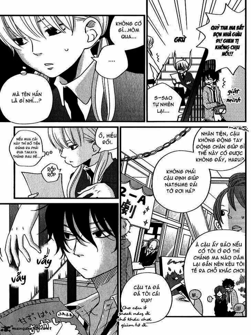 Truyện Tranh Quái Vật Bàn Bên - Tonari No Kaibutsu-Kun trang 4