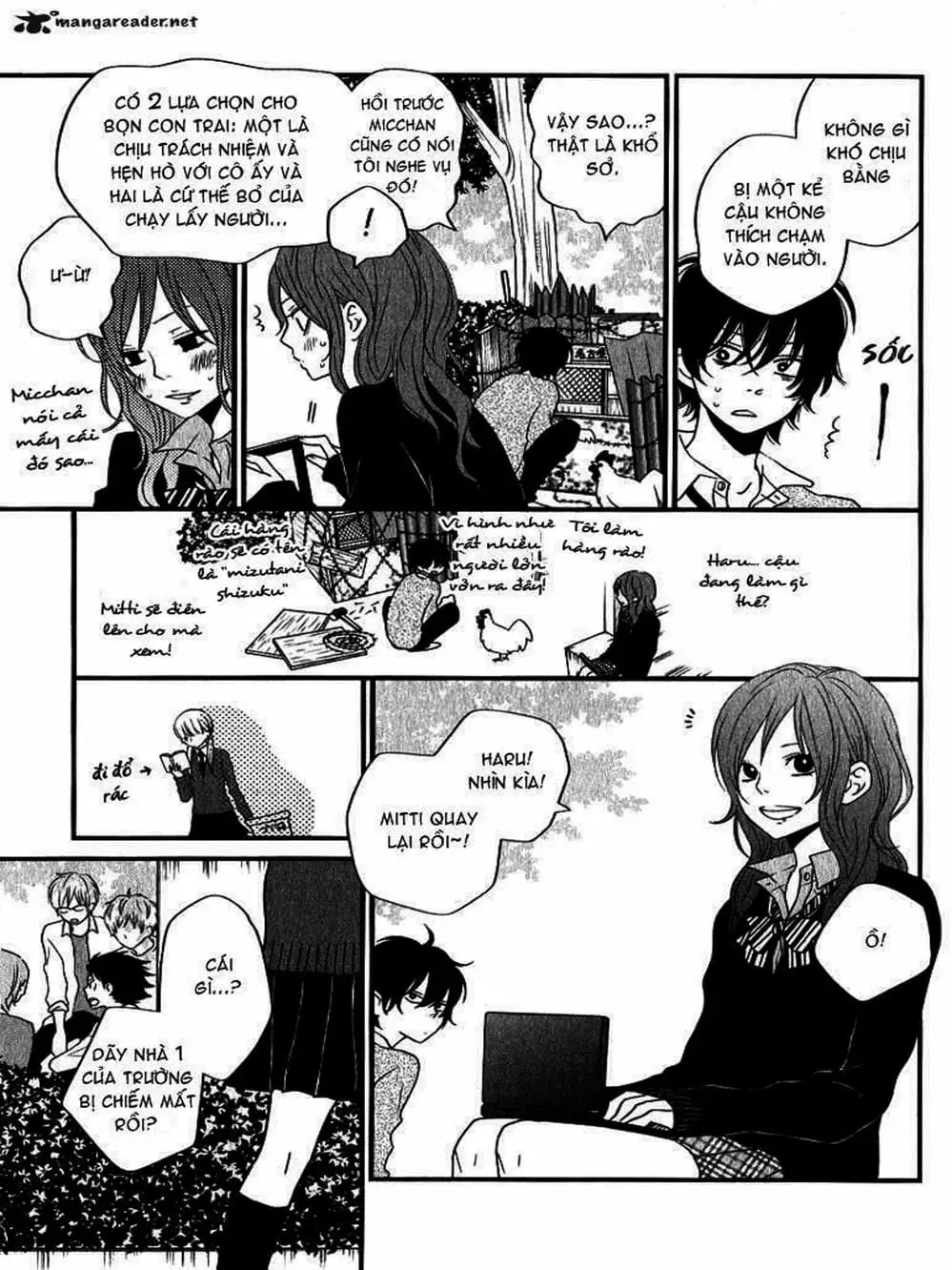 Truyện Tranh Quái Vật Bàn Bên - Tonari No Kaibutsu-Kun trang 4