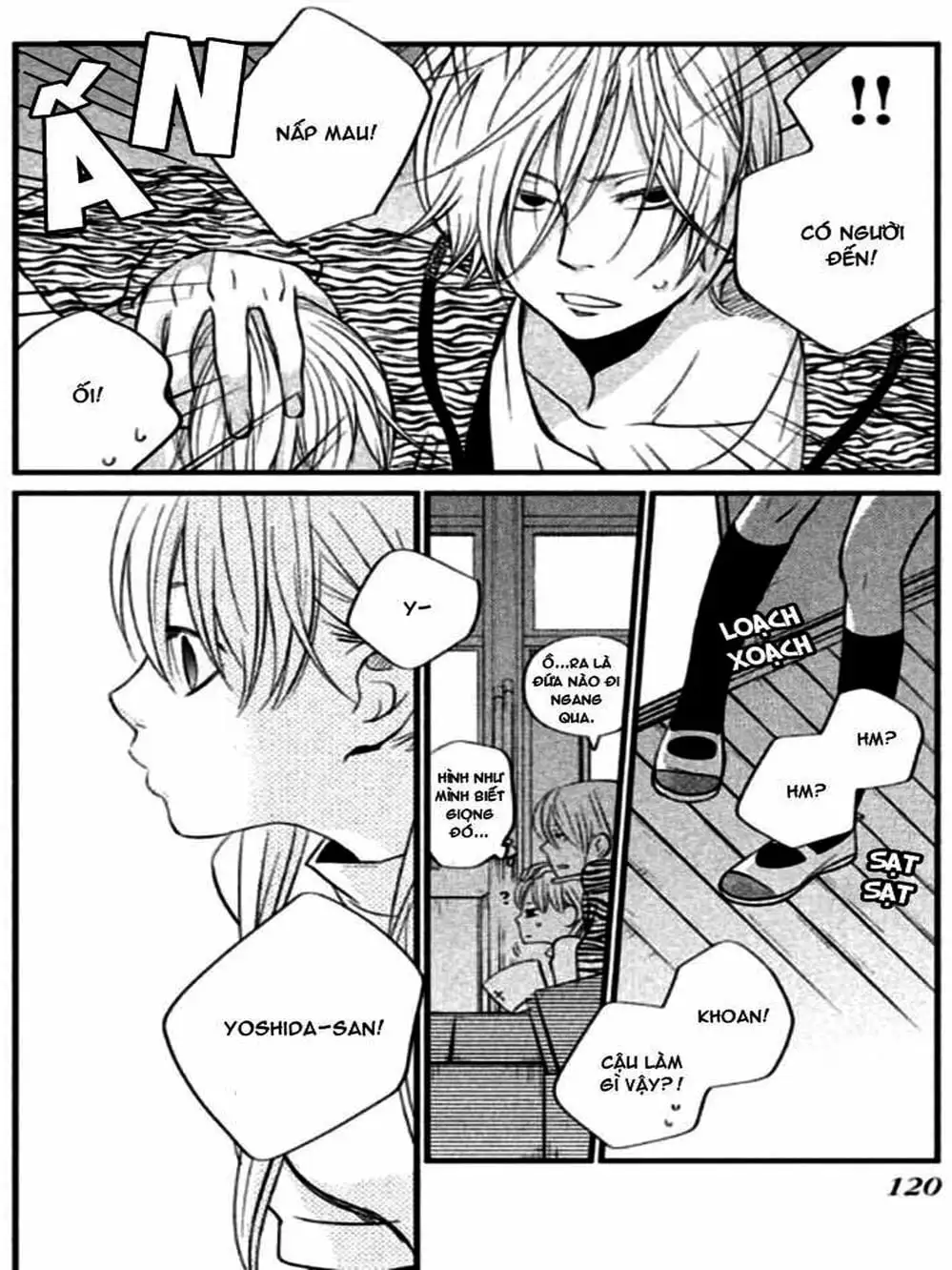 Truyện Tranh Quái Vật Bàn Bên - Tonari No Kaibutsu-Kun trang 4