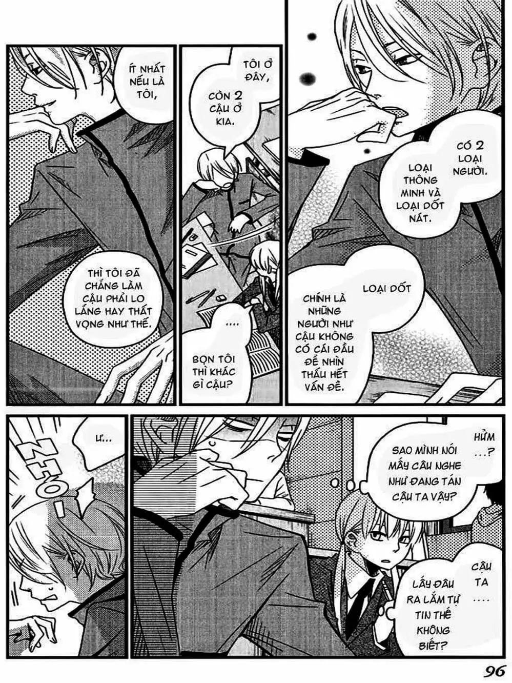 Truyện Tranh Quái Vật Bàn Bên - Tonari No Kaibutsu-Kun trang 4