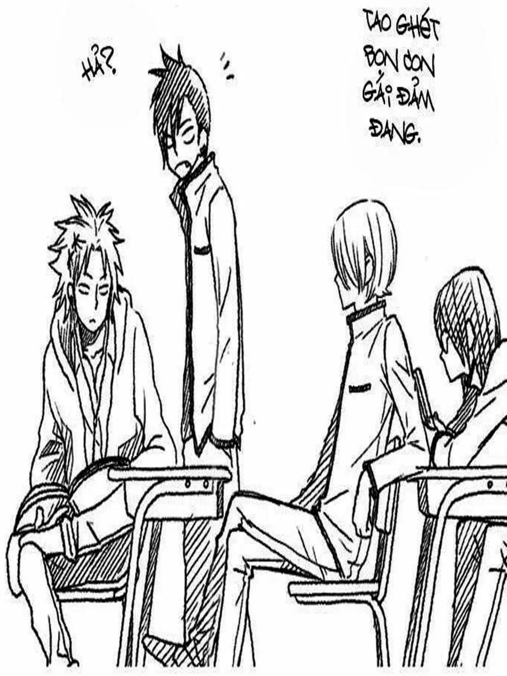 Truyện Tranh Quái Vật Bàn Bên - Tonari No Kaibutsu-Kun trang 4