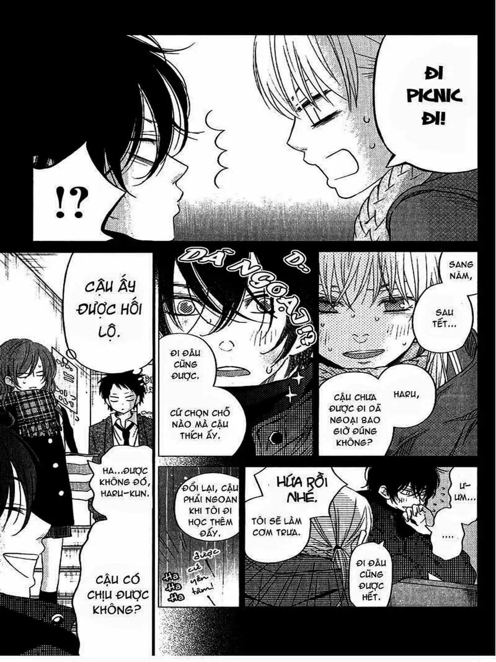 Truyện Tranh Quái Vật Bàn Bên - Tonari No Kaibutsu-Kun trang 4