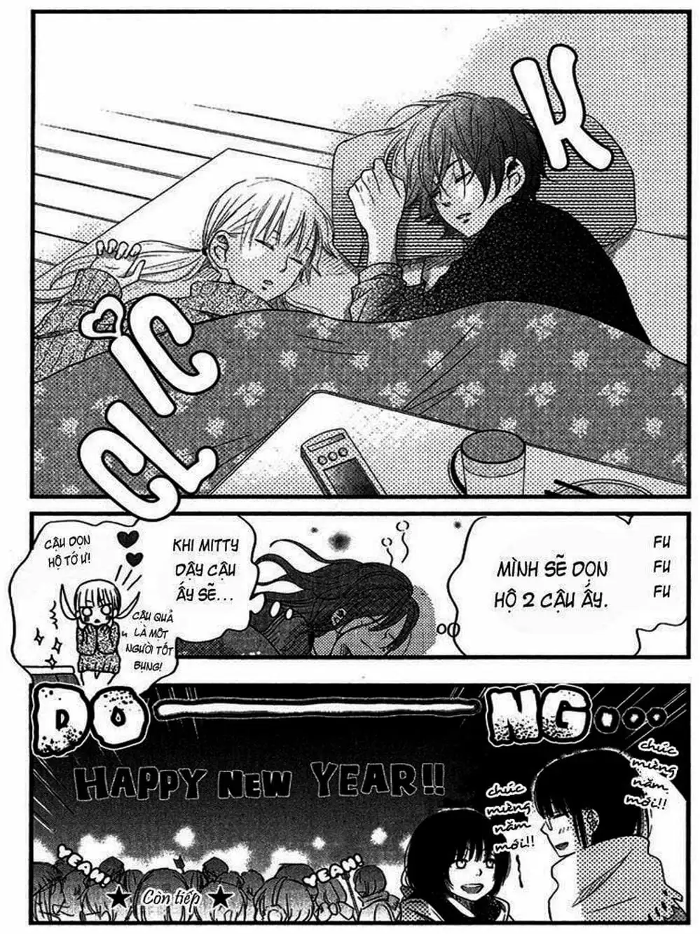 Truyện Tranh Quái Vật Bàn Bên - Tonari No Kaibutsu-Kun trang 4