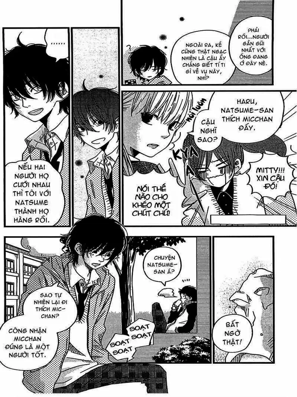 Truyện Tranh Quái Vật Bàn Bên - Tonari No Kaibutsu-Kun trang 4