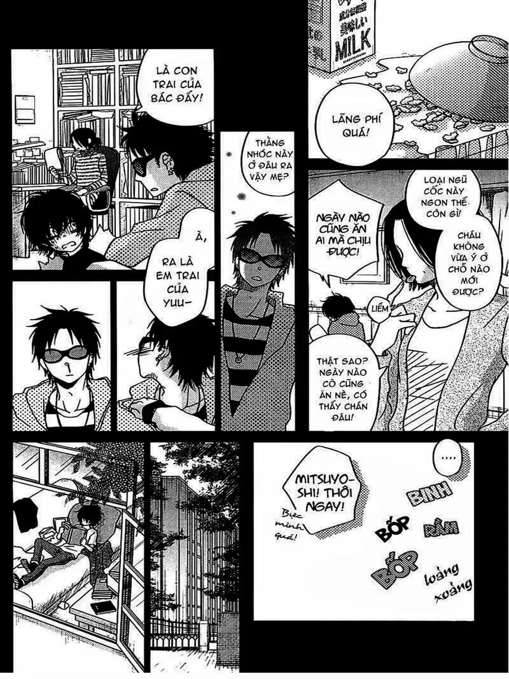 Truyện Tranh Quái Vật Bàn Bên - Tonari No Kaibutsu-Kun trang 4