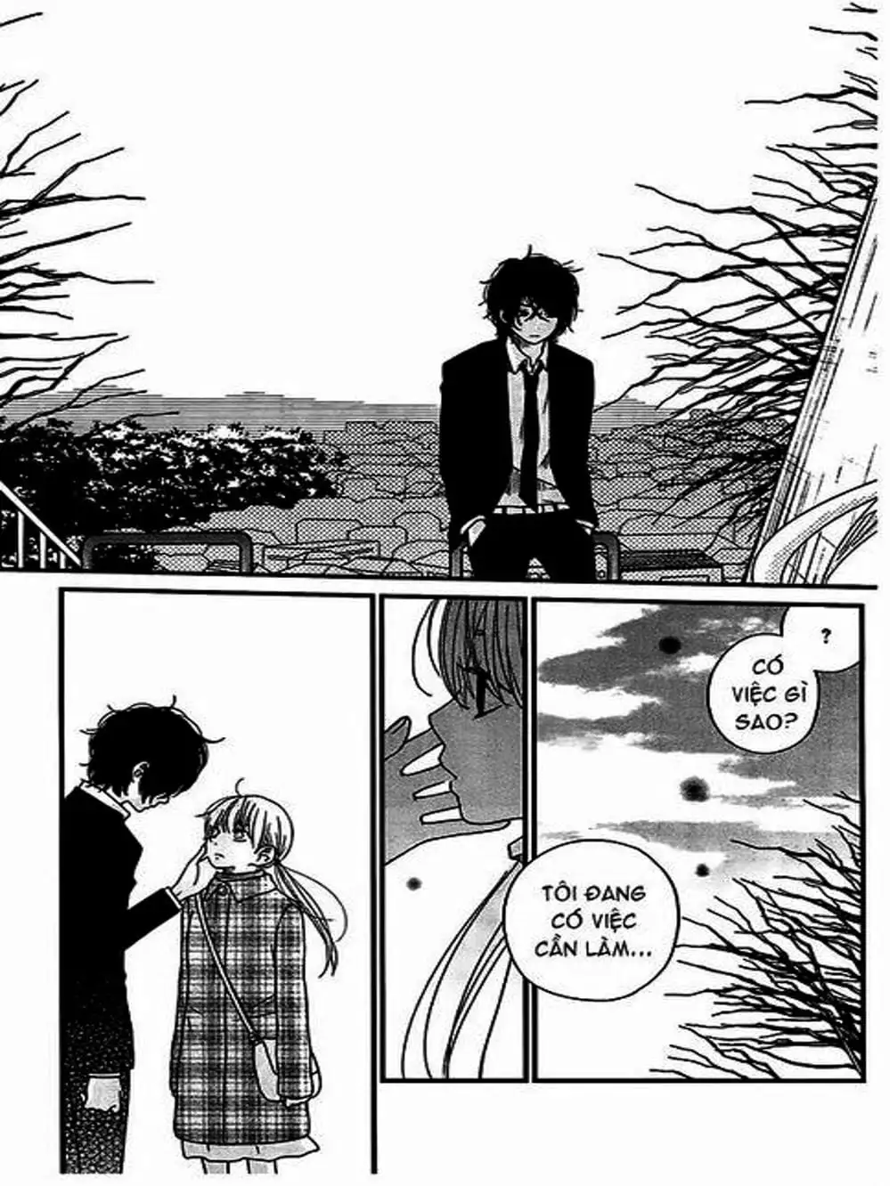 Truyện Tranh Quái Vật Bàn Bên - Tonari No Kaibutsu-Kun trang 4