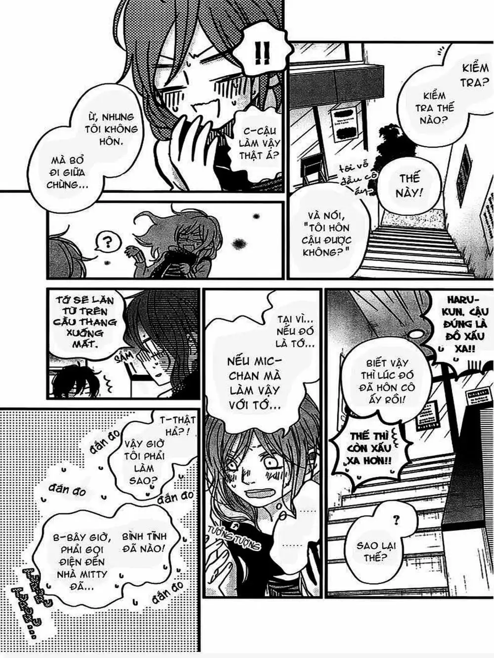 Truyện Tranh Quái Vật Bàn Bên - Tonari No Kaibutsu-Kun trang 4