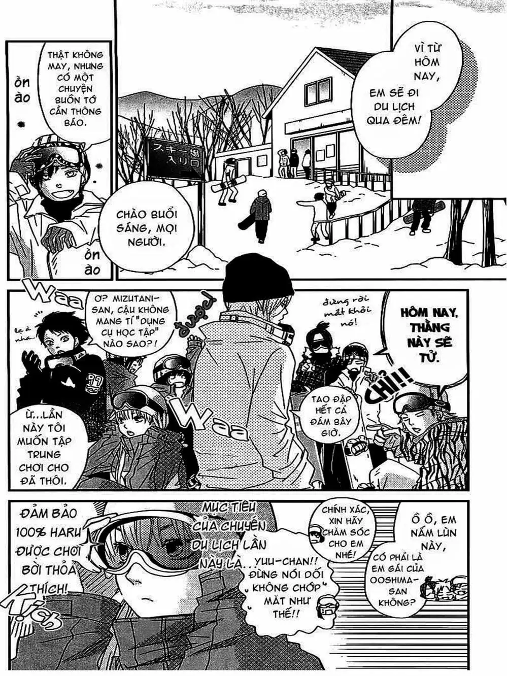 Truyện Tranh Quái Vật Bàn Bên - Tonari No Kaibutsu-Kun trang 4