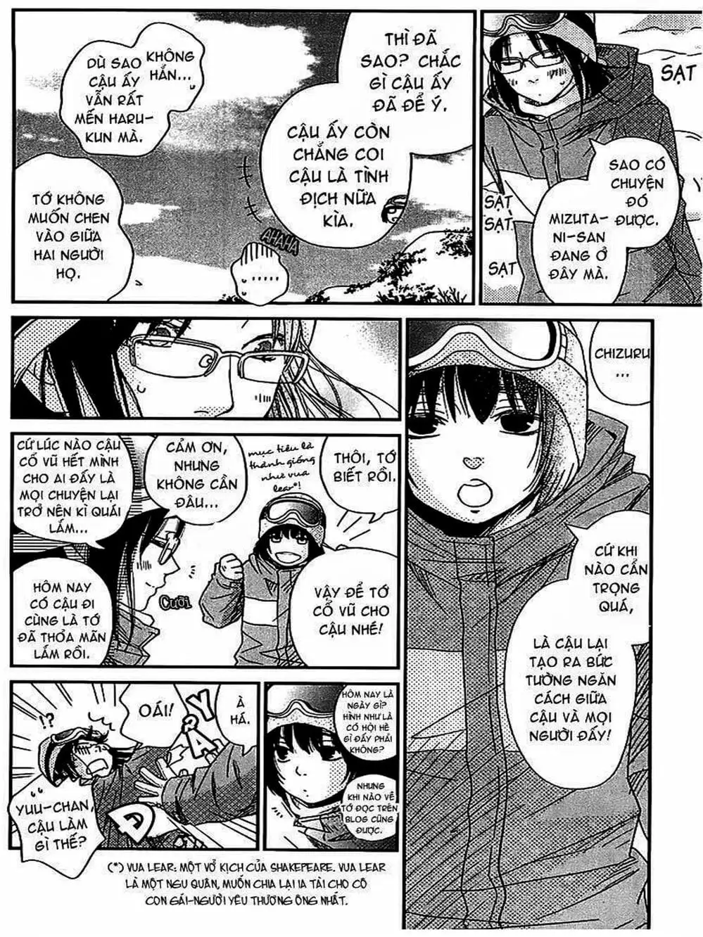 Truyện Tranh Quái Vật Bàn Bên - Tonari No Kaibutsu-Kun trang 4