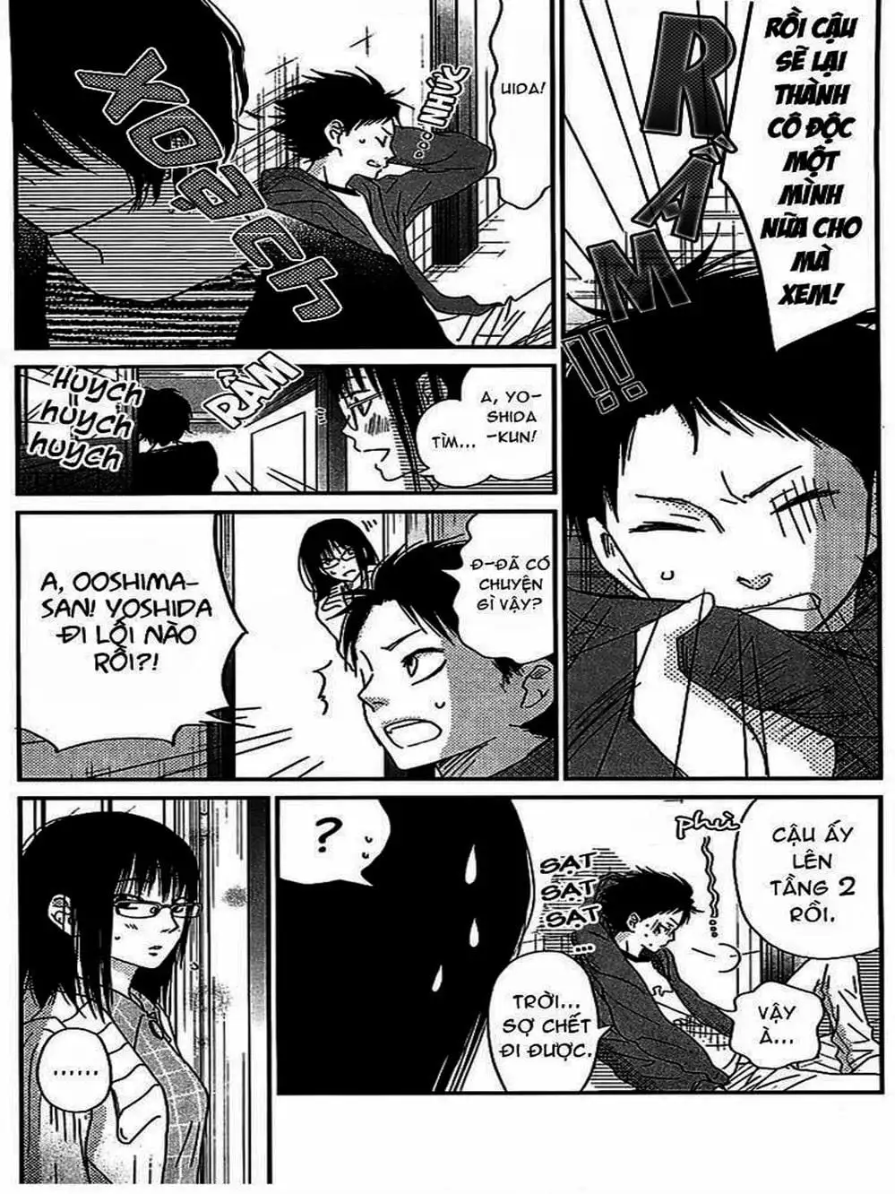 Truyện Tranh Quái Vật Bàn Bên - Tonari No Kaibutsu-Kun trang 4