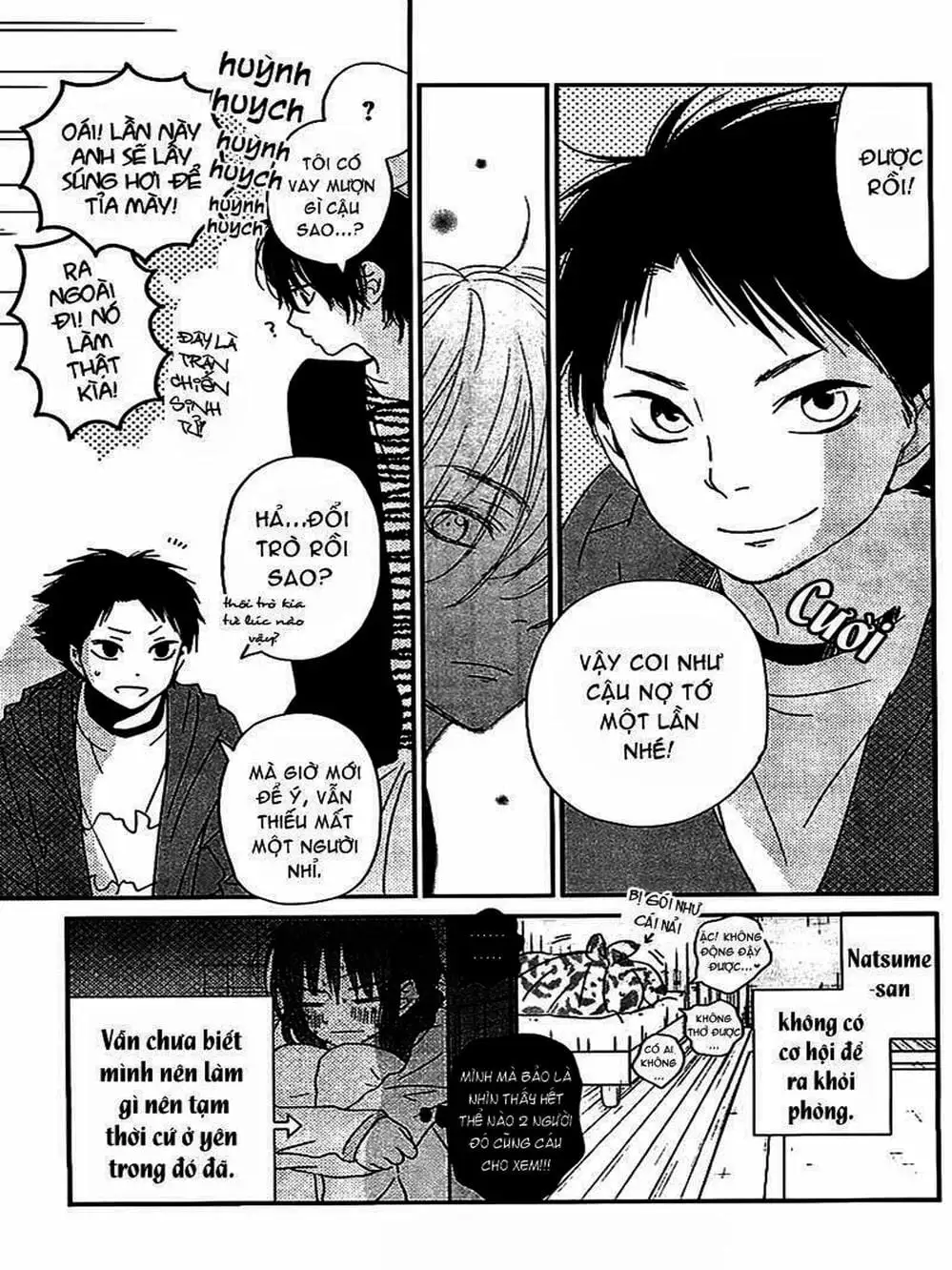 Truyện Tranh Quái Vật Bàn Bên - Tonari No Kaibutsu-Kun trang 4