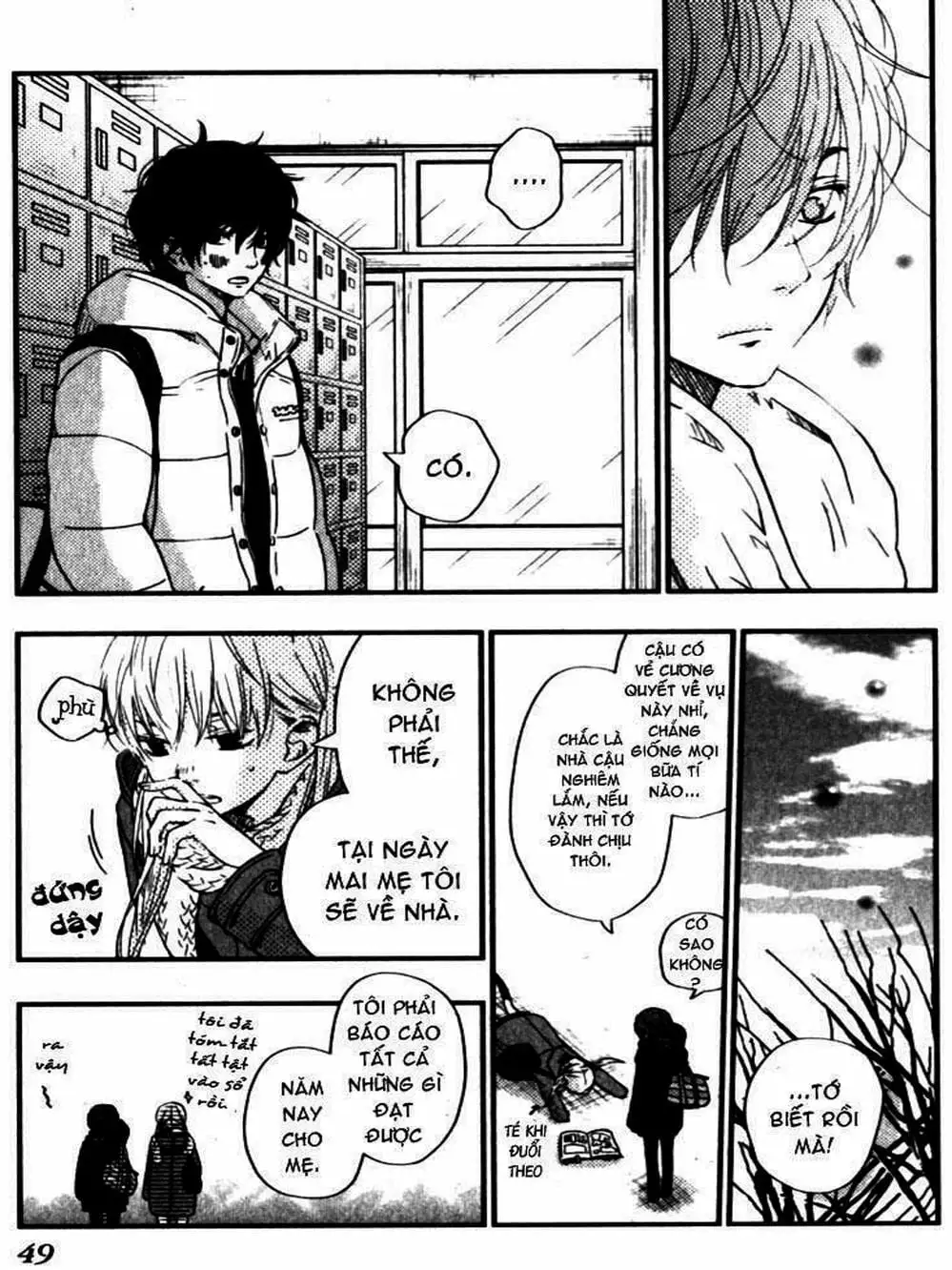 Truyện Tranh Quái Vật Bàn Bên - Tonari No Kaibutsu-Kun trang 4