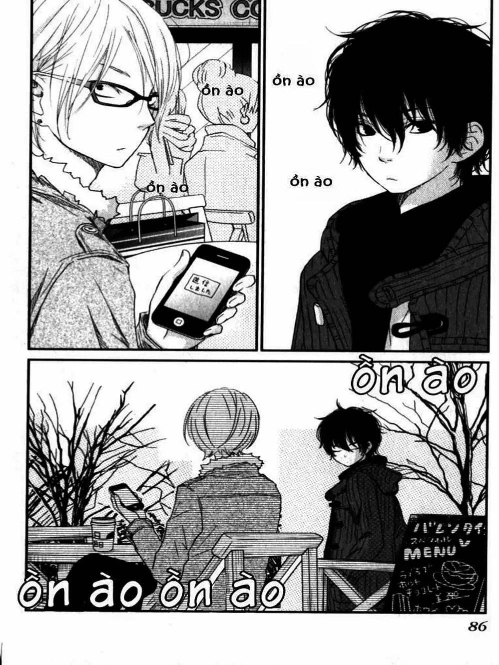 Truyện Tranh Quái Vật Bàn Bên - Tonari No Kaibutsu-Kun trang 4