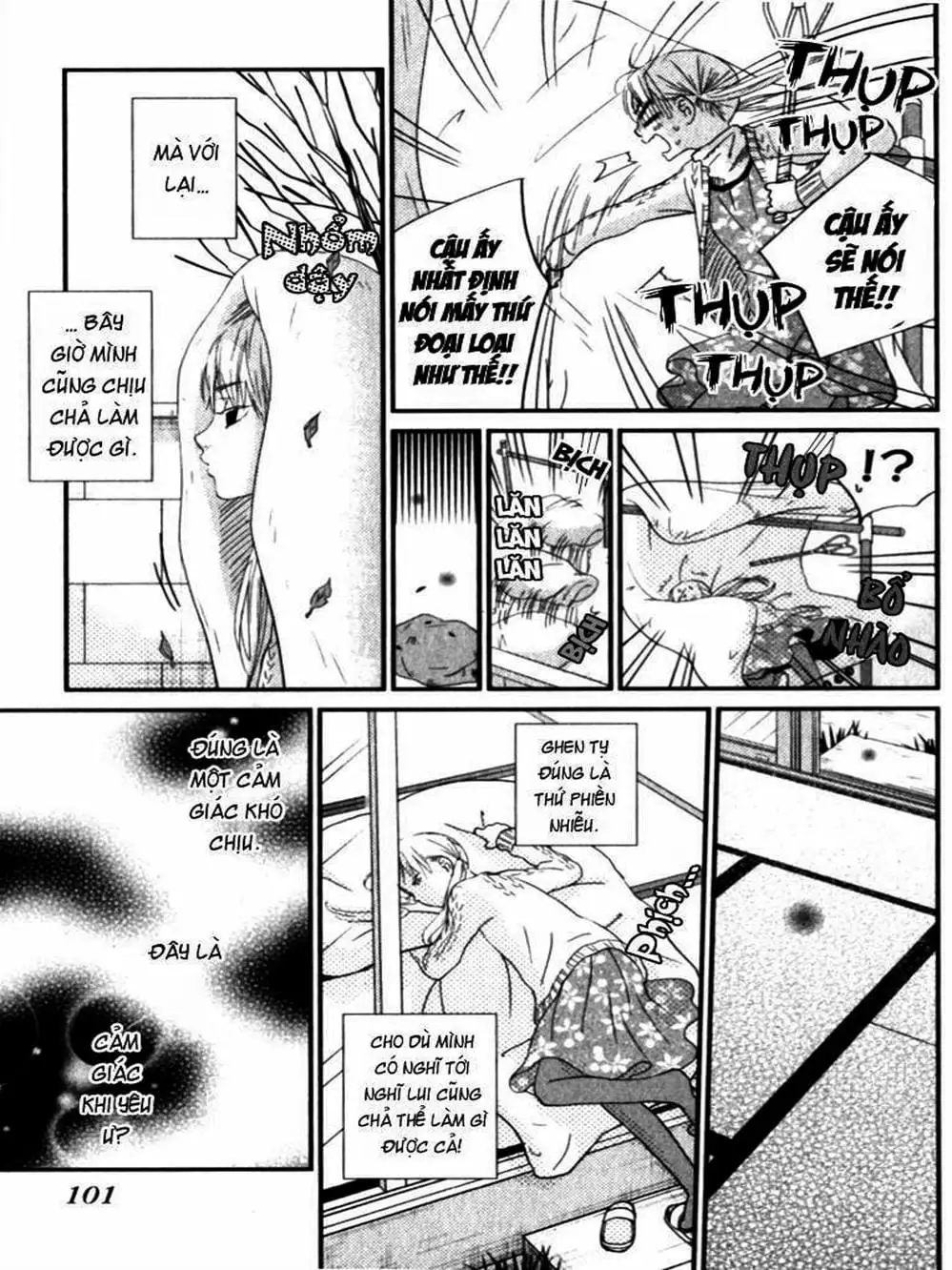 Truyện Tranh Quái Vật Bàn Bên - Tonari No Kaibutsu-Kun trang 4