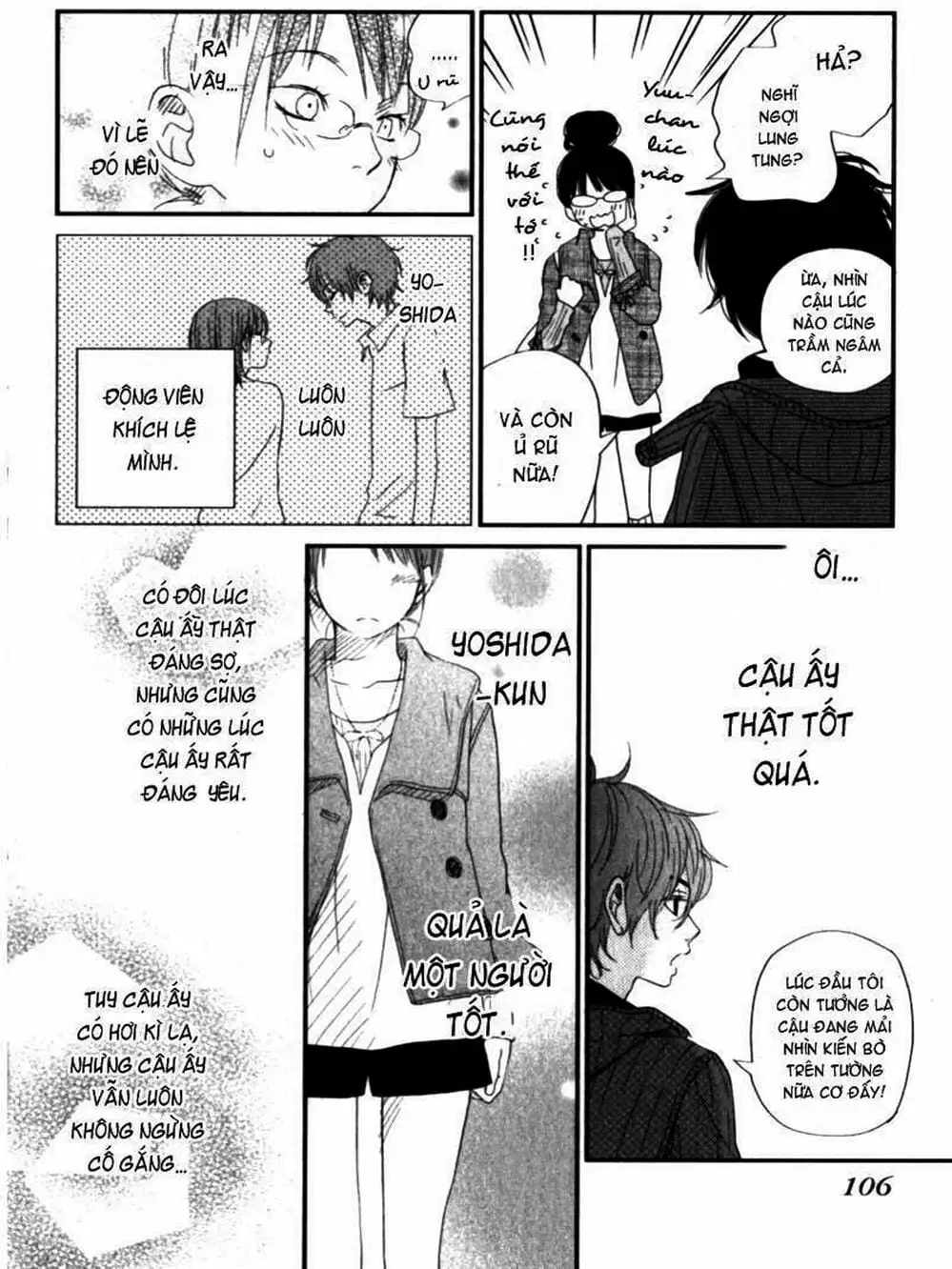 Truyện Tranh Quái Vật Bàn Bên - Tonari No Kaibutsu-Kun trang 4