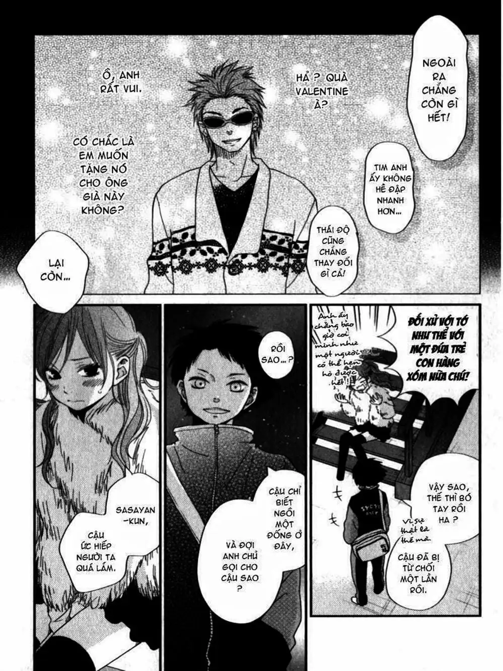 Truyện Tranh Quái Vật Bàn Bên - Tonari No Kaibutsu-Kun trang 4