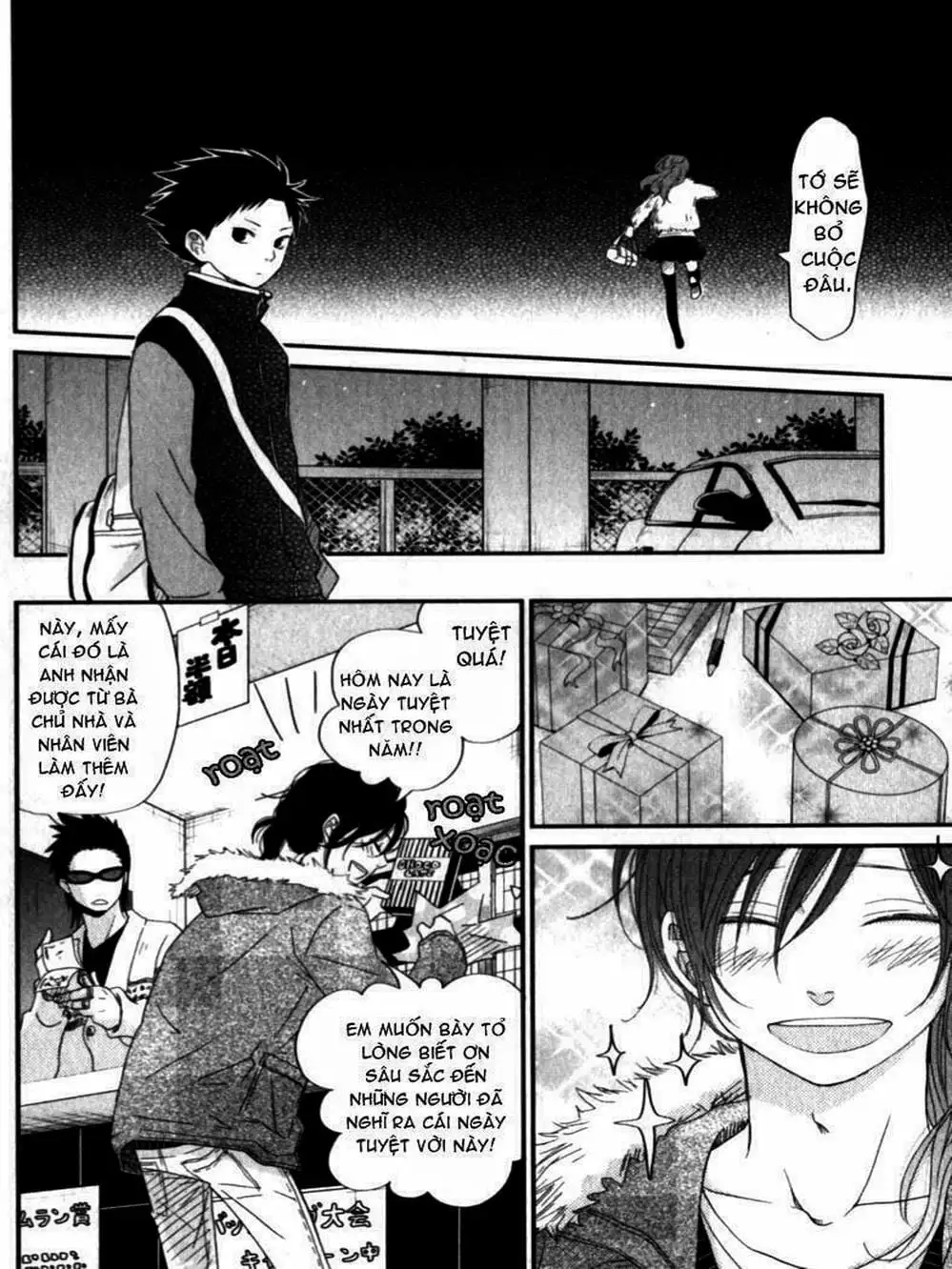 Truyện Tranh Quái Vật Bàn Bên - Tonari No Kaibutsu-Kun trang 4