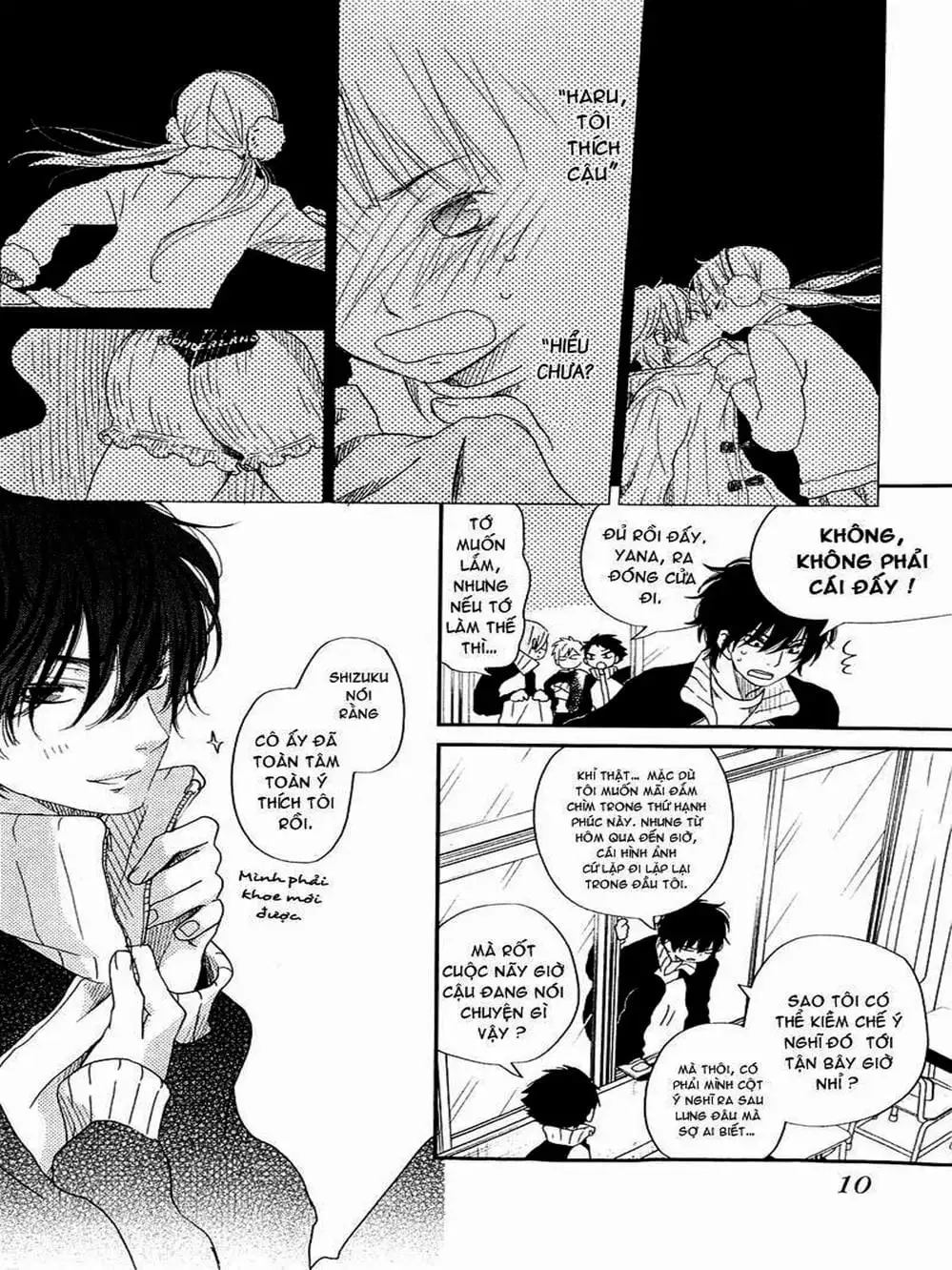 Truyện Tranh Quái Vật Bàn Bên - Tonari No Kaibutsu-Kun trang 4