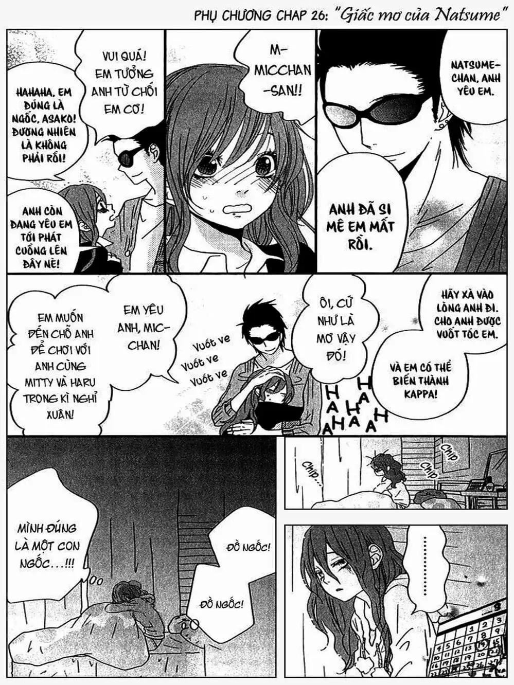 Truyện Tranh Quái Vật Bàn Bên - Tonari No Kaibutsu-Kun trang 4