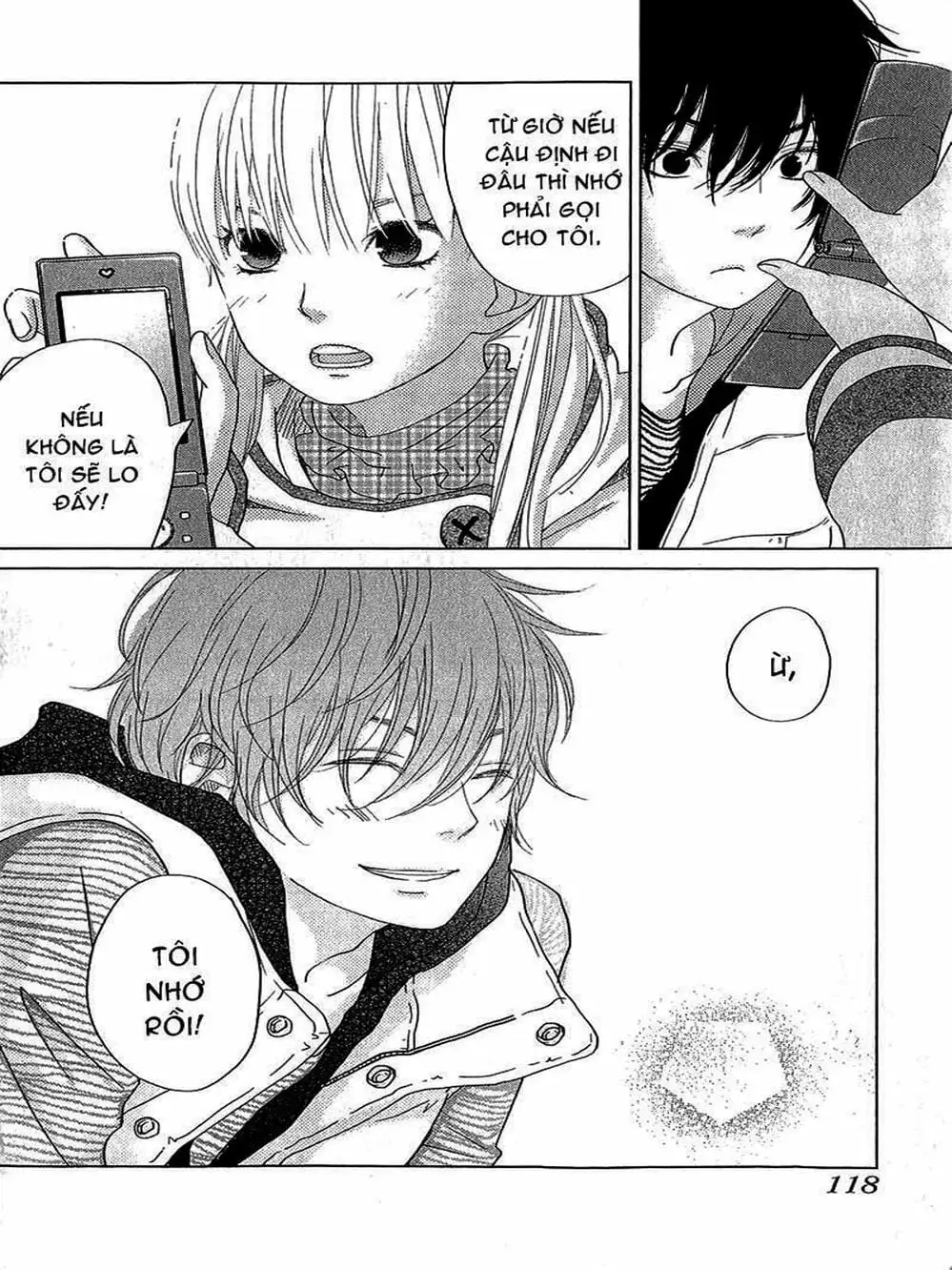 Truyện Tranh Quái Vật Bàn Bên - Tonari No Kaibutsu-Kun trang 4