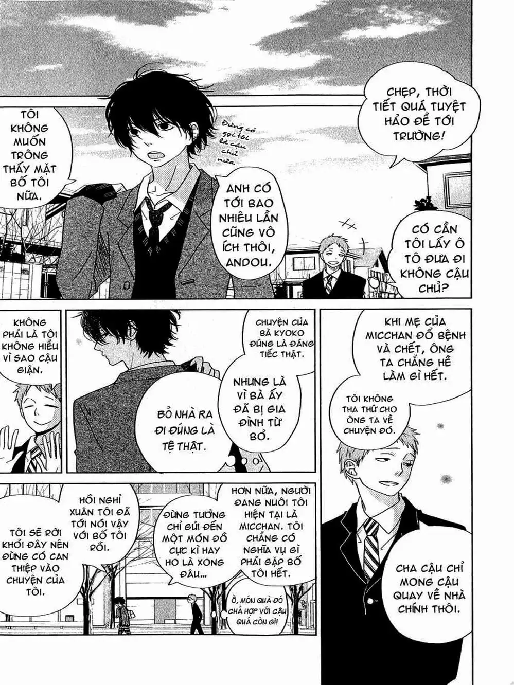 Truyện Tranh Quái Vật Bàn Bên - Tonari No Kaibutsu-Kun trang 4