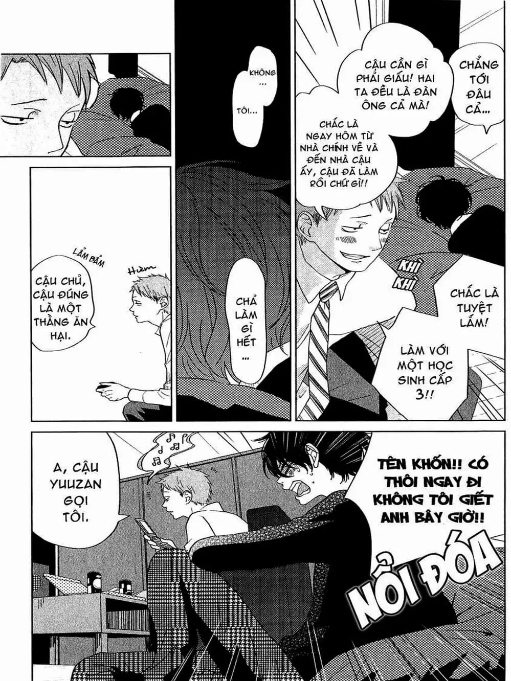 Truyện Tranh Quái Vật Bàn Bên - Tonari No Kaibutsu-Kun trang 4