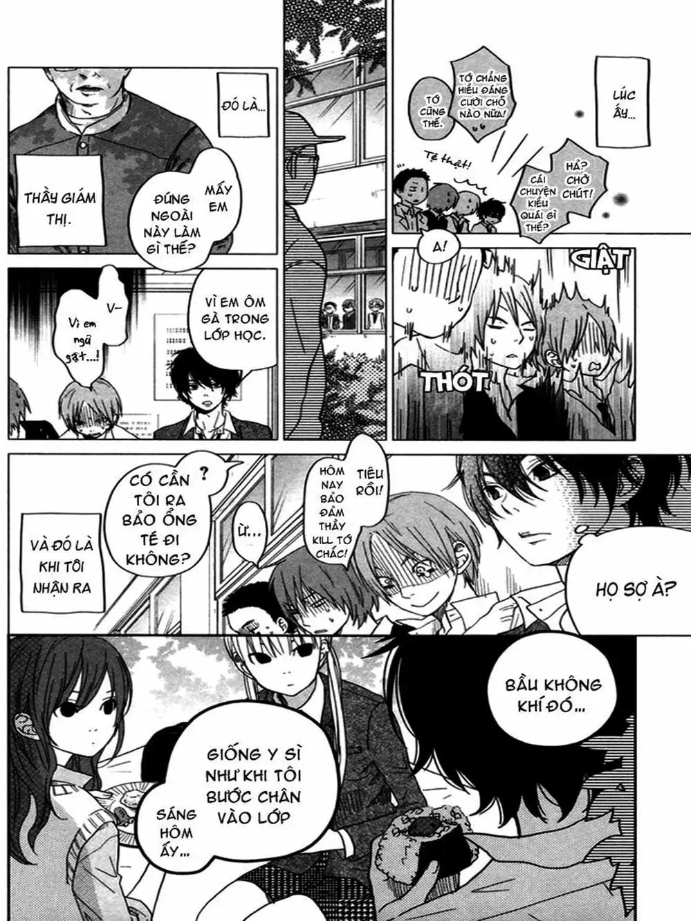 Truyện Tranh Quái Vật Bàn Bên - Tonari No Kaibutsu-Kun trang 4