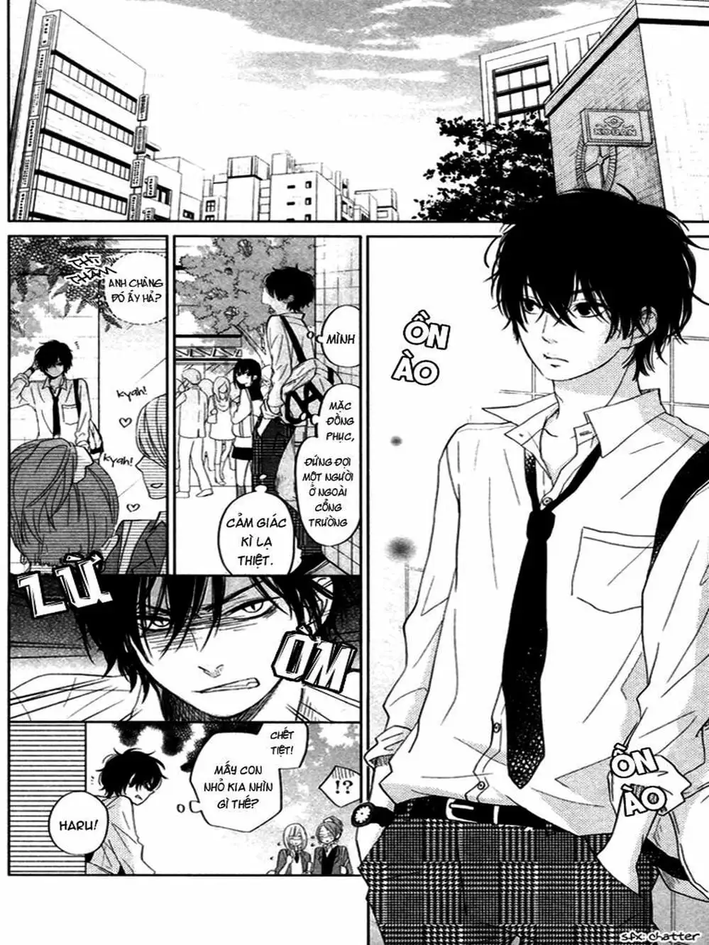 Truyện Tranh Quái Vật Bàn Bên - Tonari No Kaibutsu-Kun trang 4