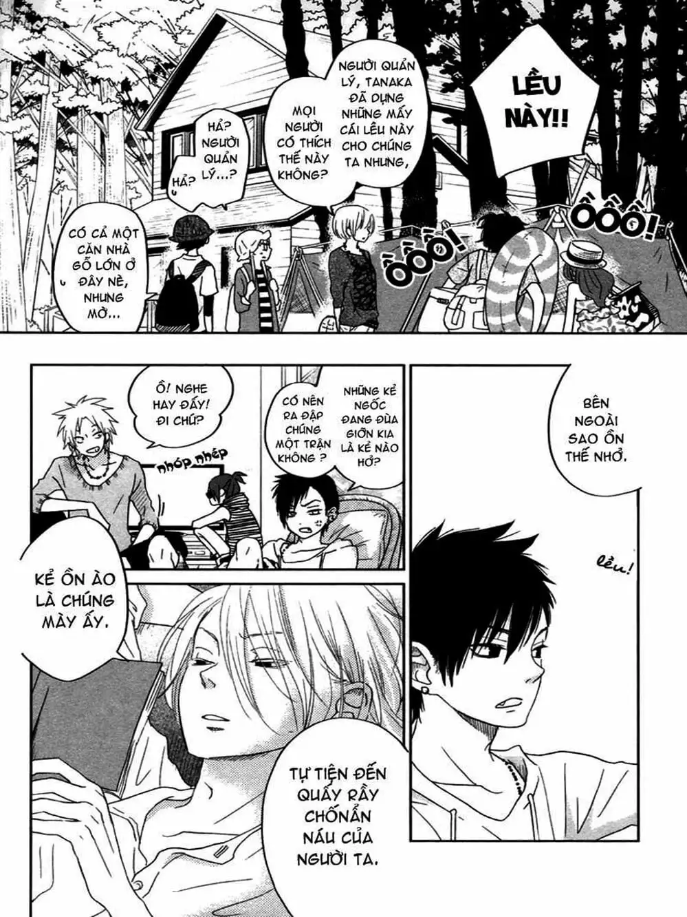 Truyện Tranh Quái Vật Bàn Bên - Tonari No Kaibutsu-Kun trang 4