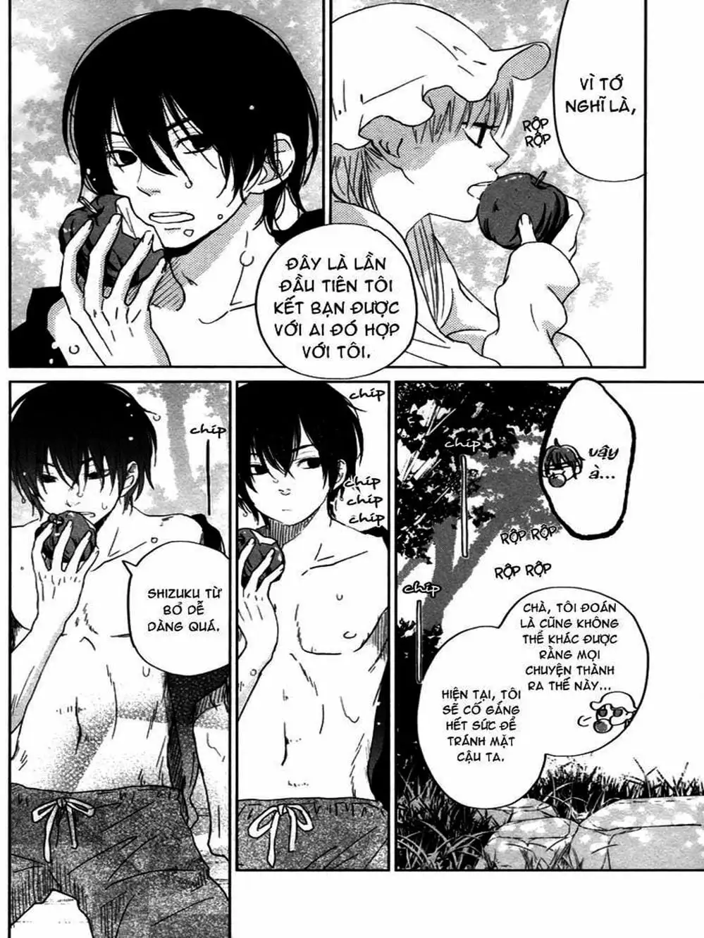 Truyện Tranh Quái Vật Bàn Bên - Tonari No Kaibutsu-Kun trang 4