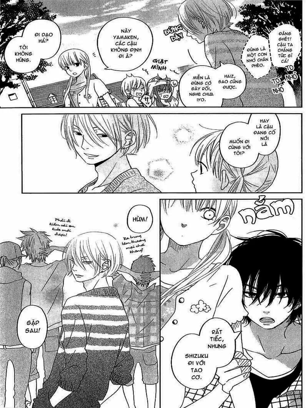 Truyện Tranh Quái Vật Bàn Bên - Tonari No Kaibutsu-Kun trang 4