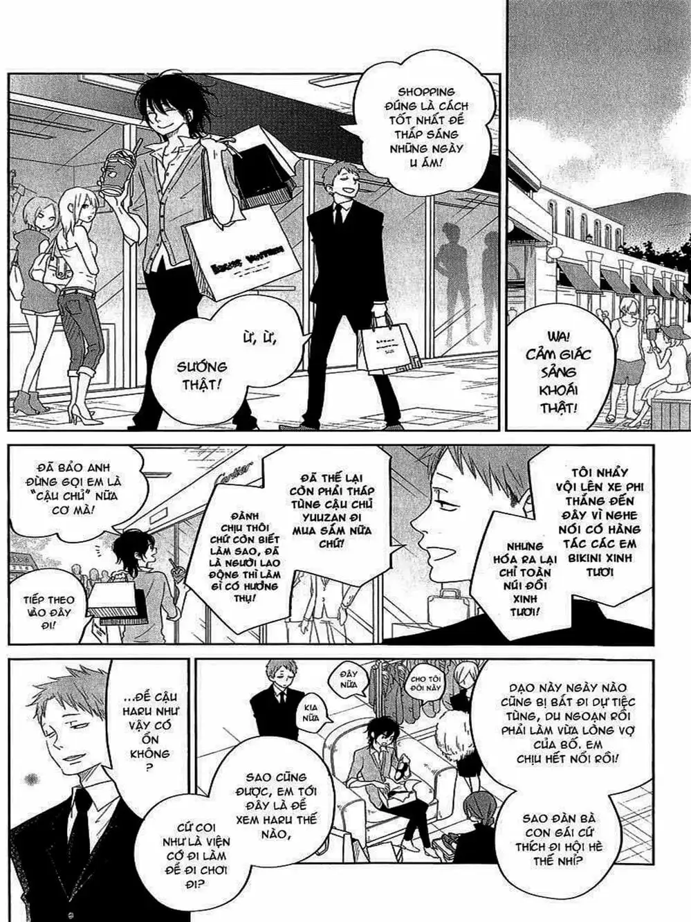 Truyện Tranh Quái Vật Bàn Bên - Tonari No Kaibutsu-Kun trang 4