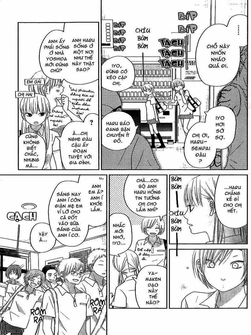 Truyện Tranh Quái Vật Bàn Bên - Tonari No Kaibutsu-Kun trang 4