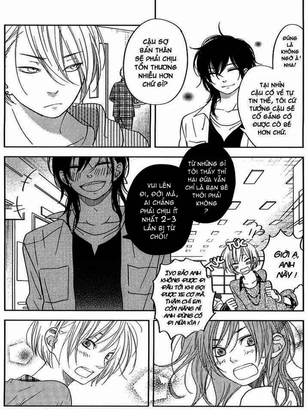 Truyện Tranh Quái Vật Bàn Bên - Tonari No Kaibutsu-Kun trang 4