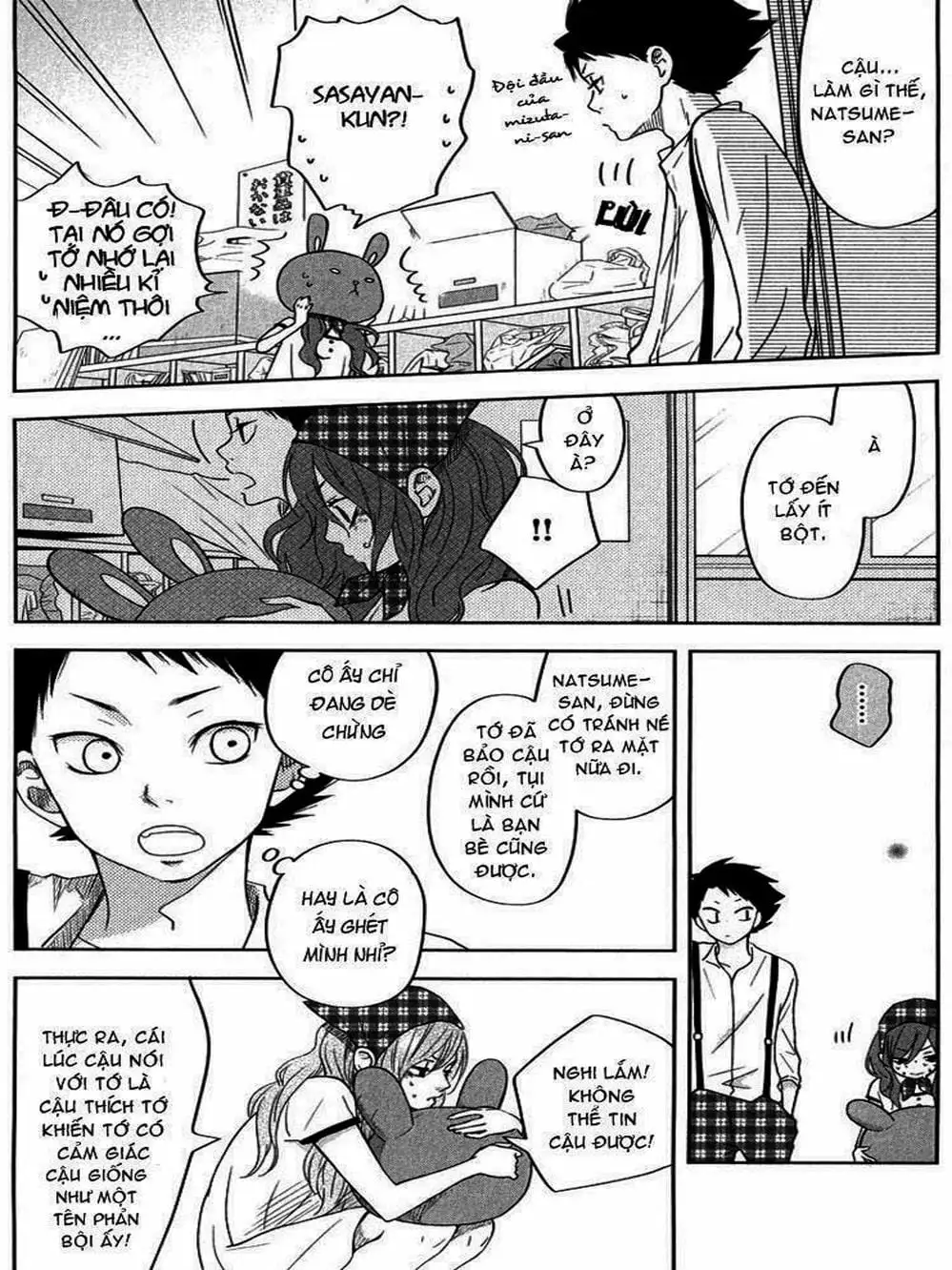 Truyện Tranh Quái Vật Bàn Bên - Tonari No Kaibutsu-Kun trang 4