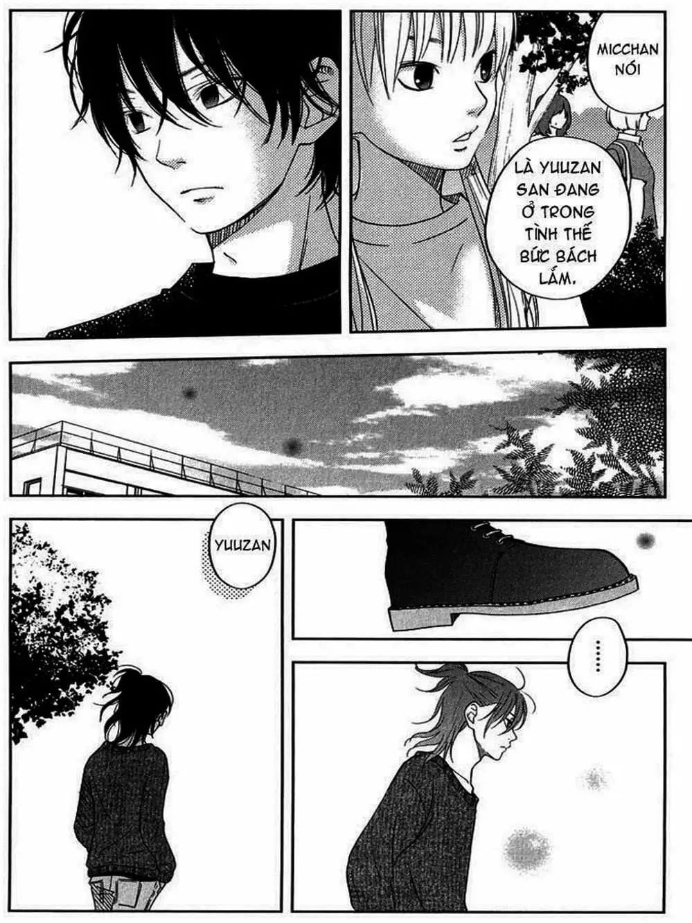 Truyện Tranh Quái Vật Bàn Bên - Tonari No Kaibutsu-Kun trang 4