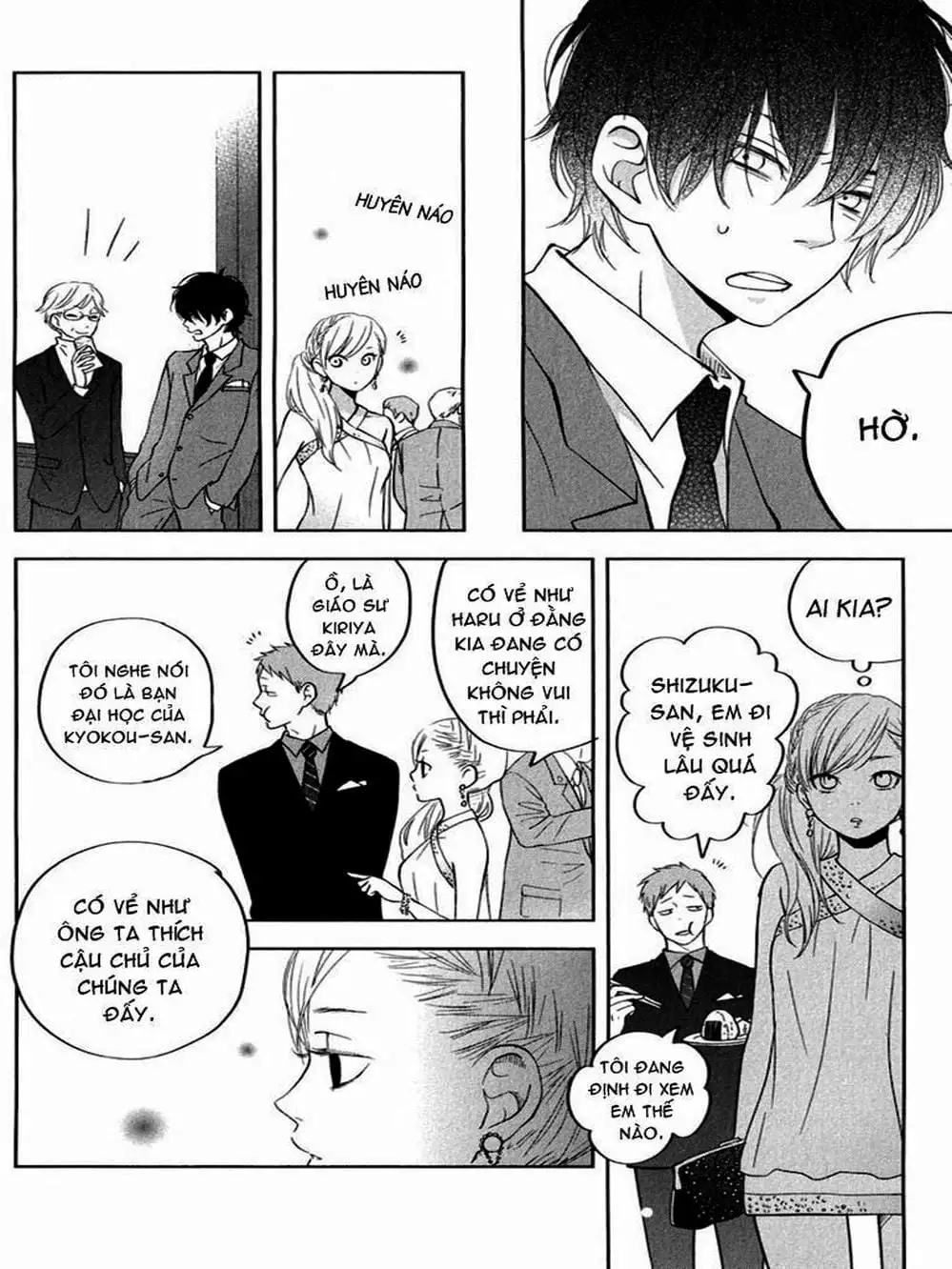 Truyện Tranh Quái Vật Bàn Bên - Tonari No Kaibutsu-Kun trang 4