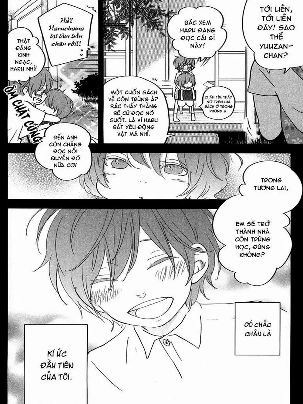 Truyện Tranh Quái Vật Bàn Bên - Tonari No Kaibutsu-Kun trang 4