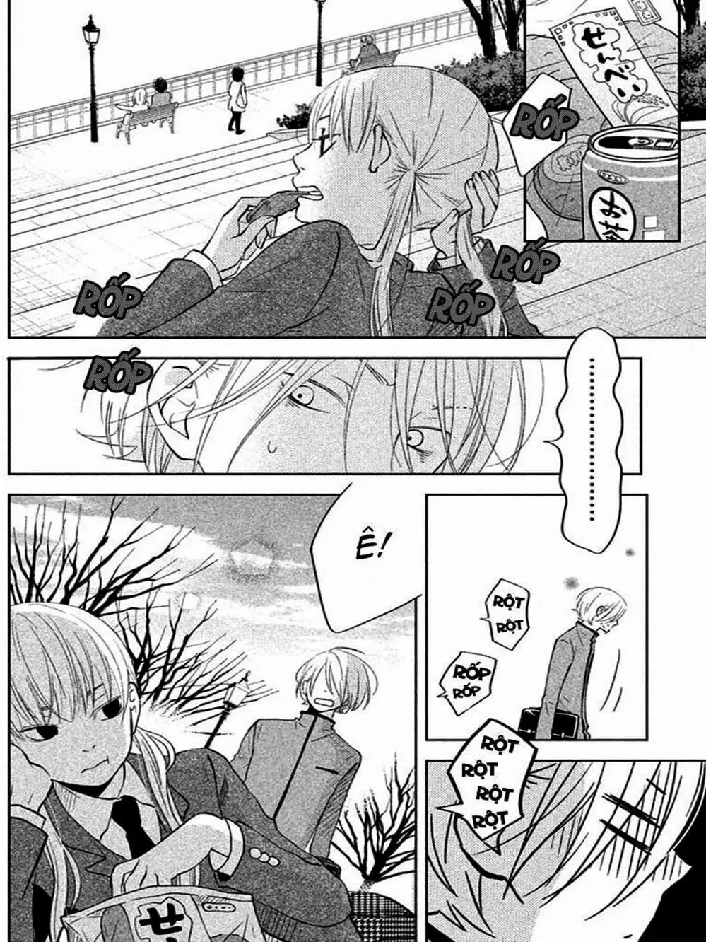 Truyện Tranh Quái Vật Bàn Bên - Tonari No Kaibutsu-Kun trang 4