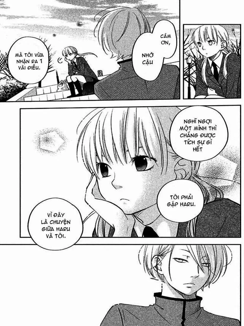 Truyện Tranh Quái Vật Bàn Bên - Tonari No Kaibutsu-Kun trang 4