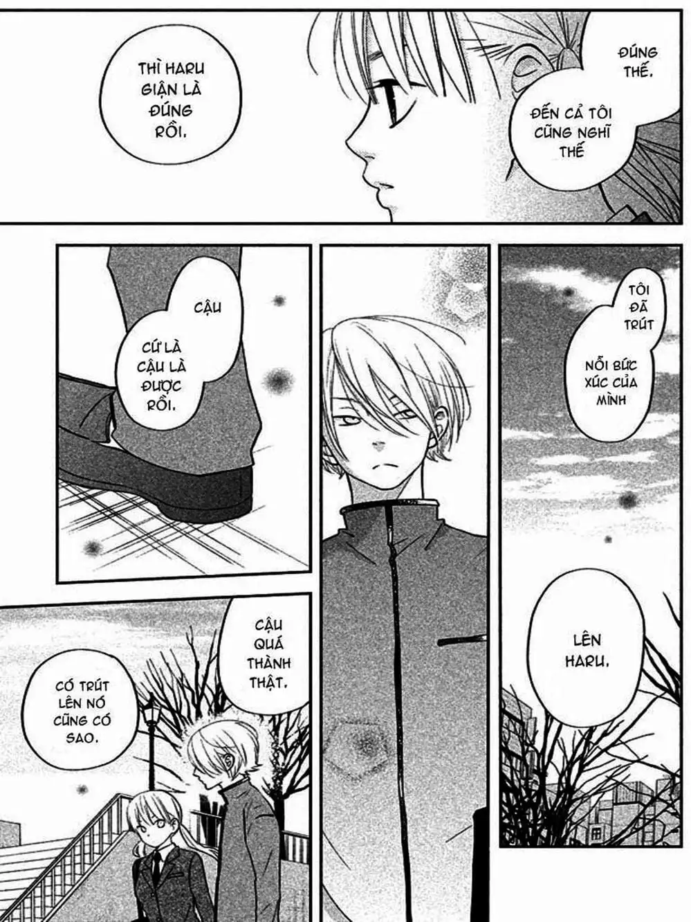 Truyện Tranh Quái Vật Bàn Bên - Tonari No Kaibutsu-Kun trang 4