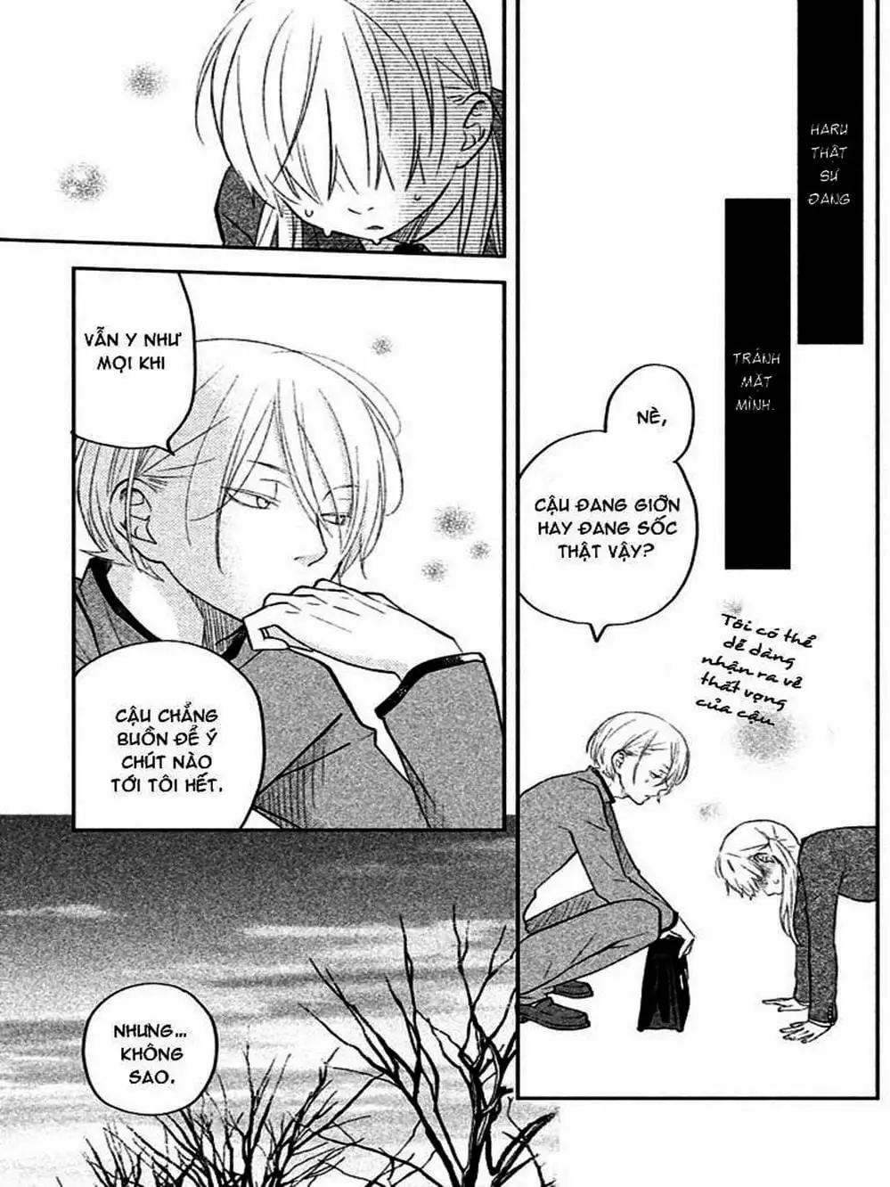 Truyện Tranh Quái Vật Bàn Bên - Tonari No Kaibutsu-Kun trang 4