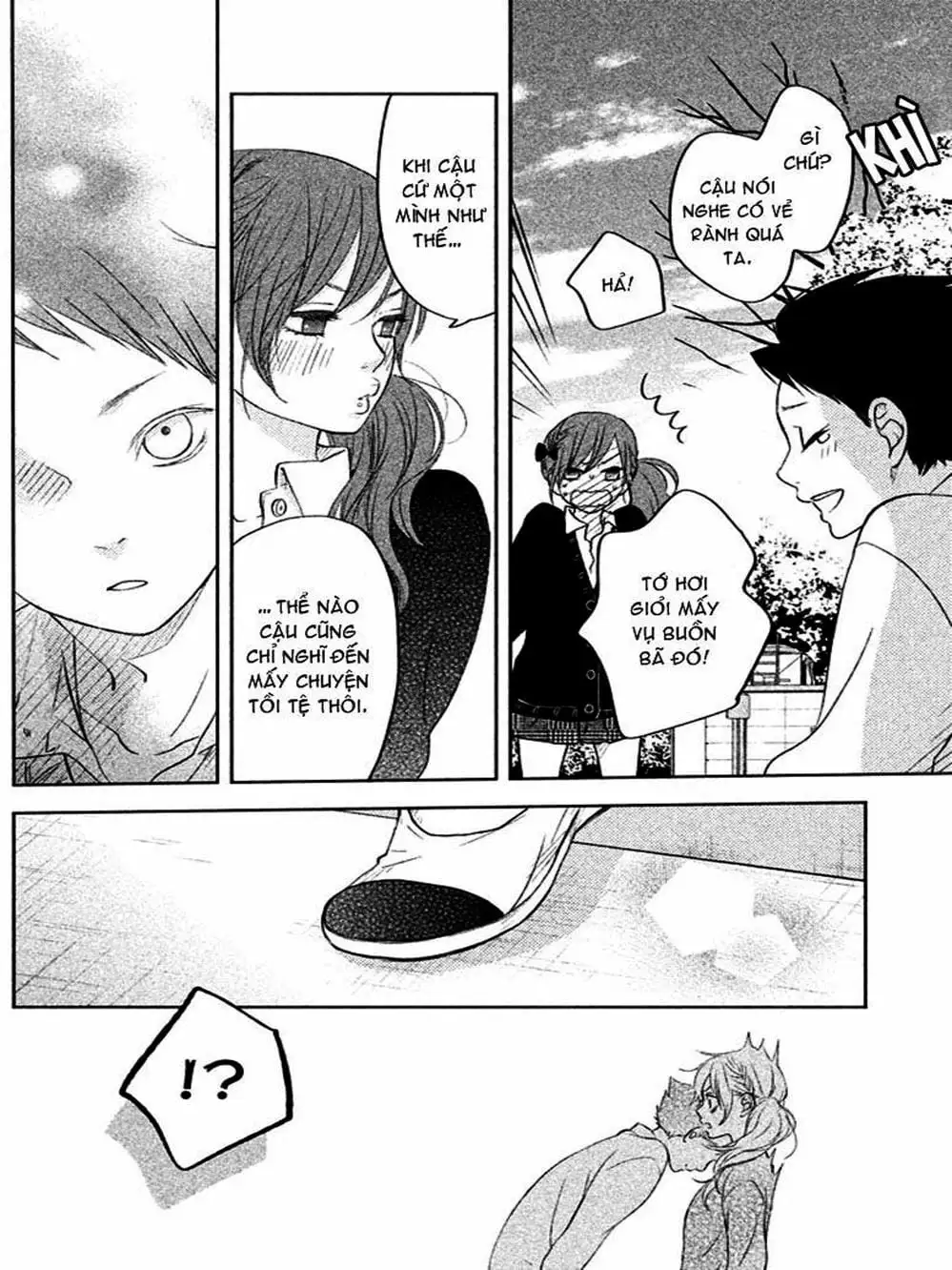 Truyện Tranh Quái Vật Bàn Bên - Tonari No Kaibutsu-Kun trang 4